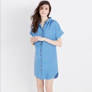 Madewell Central Shirtdress in Chambray